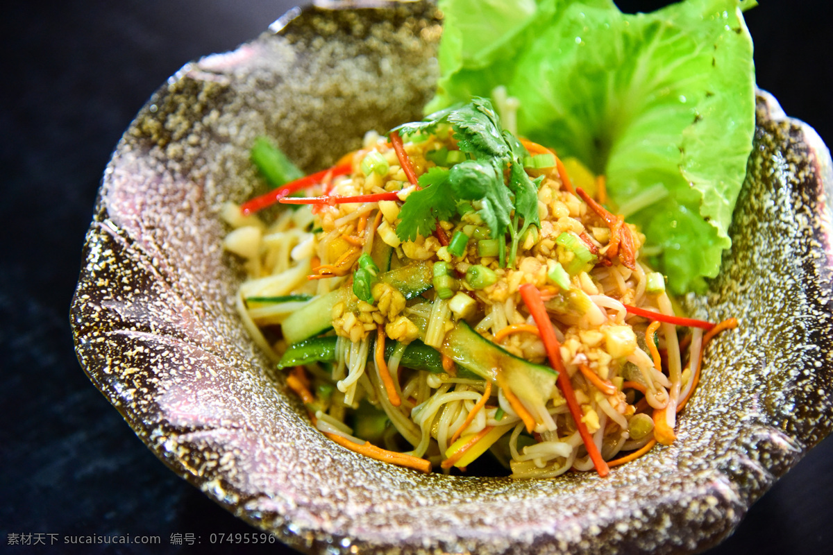 凉拌金针菇 东南亚 美食 泰国菜 烤肉 餐饮美食 传统美食