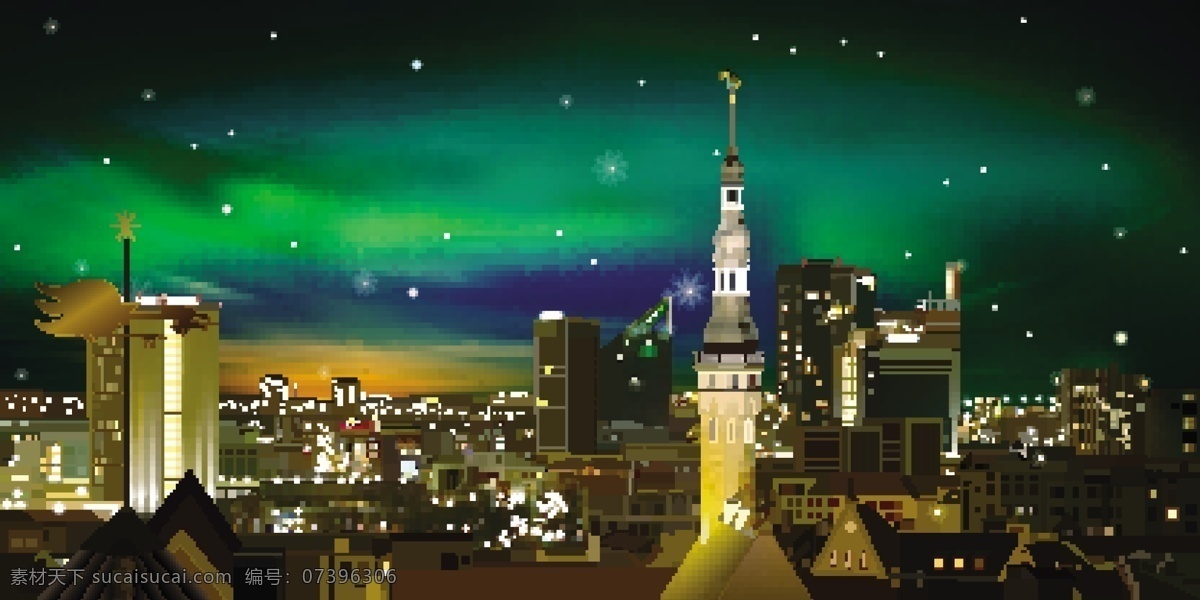 背景 插图 城市 城市剪影 城市建设 城市建筑 城市夜景 大厦 灯光 都市 高楼 楼宇 写字楼 商务楼 金融大厦 楼房 建筑 房地产 夜景 海边 摩天大楼 建设 繁荣 繁华 剪影 手绘 矢量 城市建筑主题 建筑家居 装饰素材 建筑设计