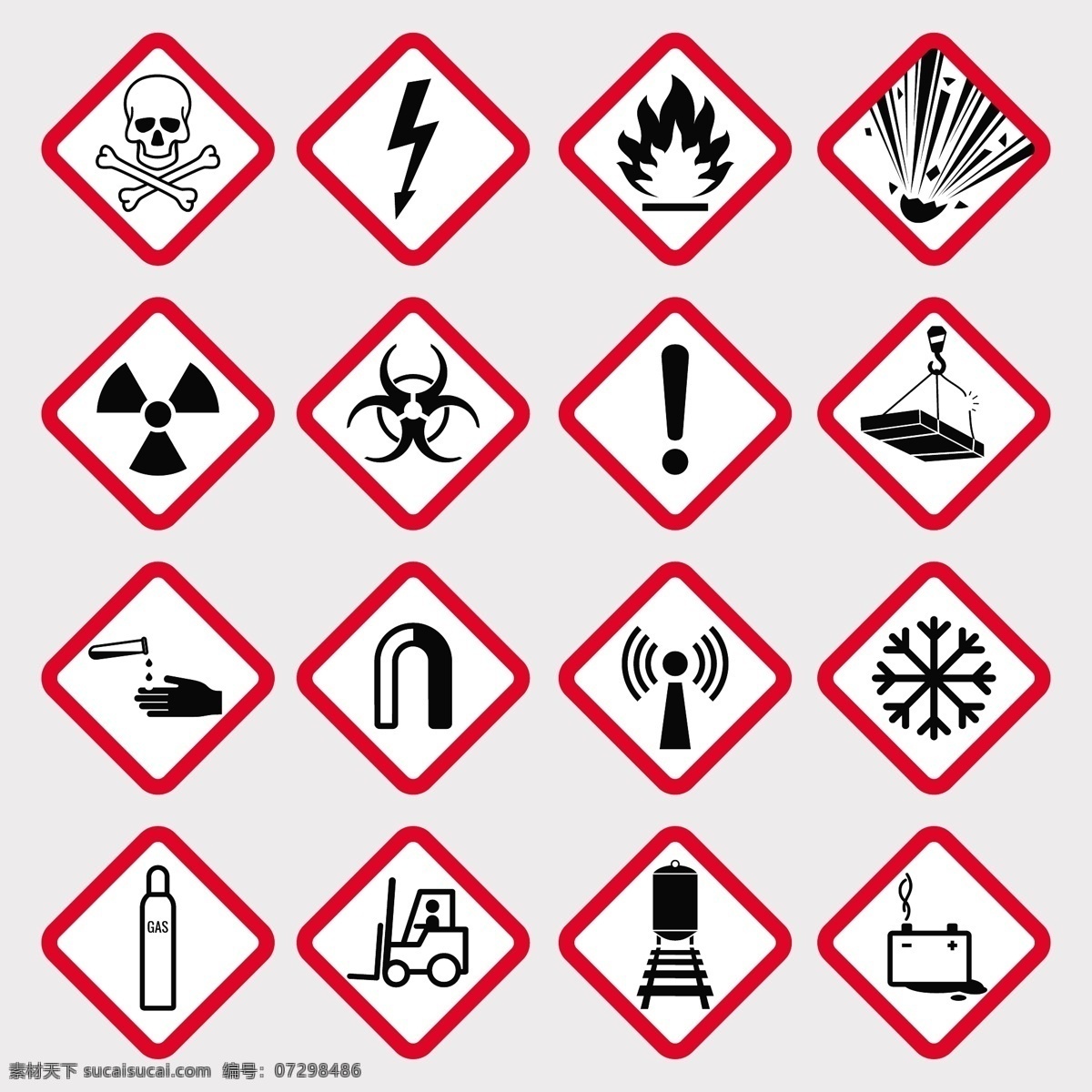 安全警告图标 警告 风险 危险 小心 符号 标志 图标 安全 有毒 化学 注意 工业 有害 物质 信号 受限 生物 火灾 生化 易燃 易爆 辐射 标签