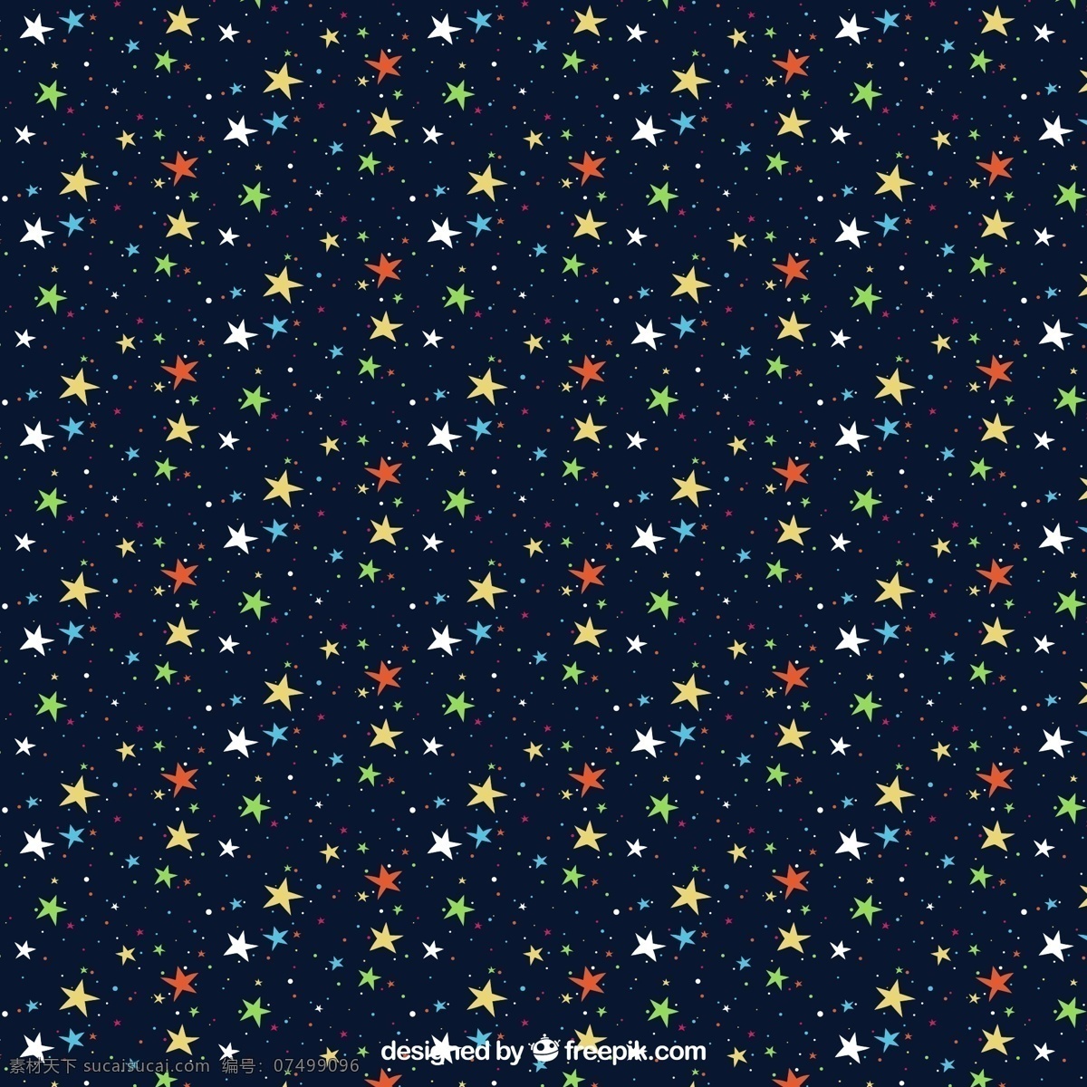 星星 无缝 背景图片 彩色 无缝背景 矢量图 格式 矢量 高清图片