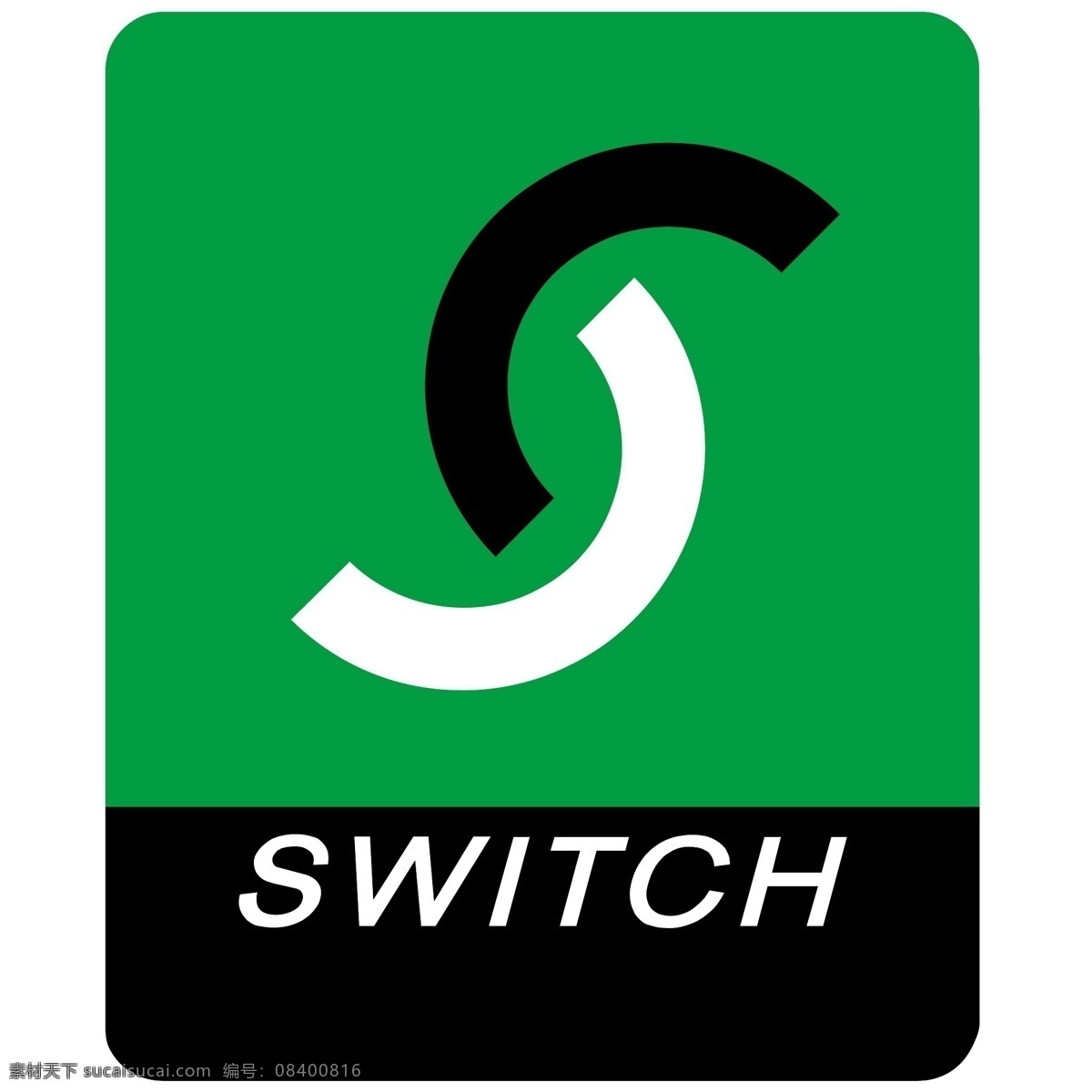 switch 外国 银行 logo 标识设计 银行logo 图形设计 白色