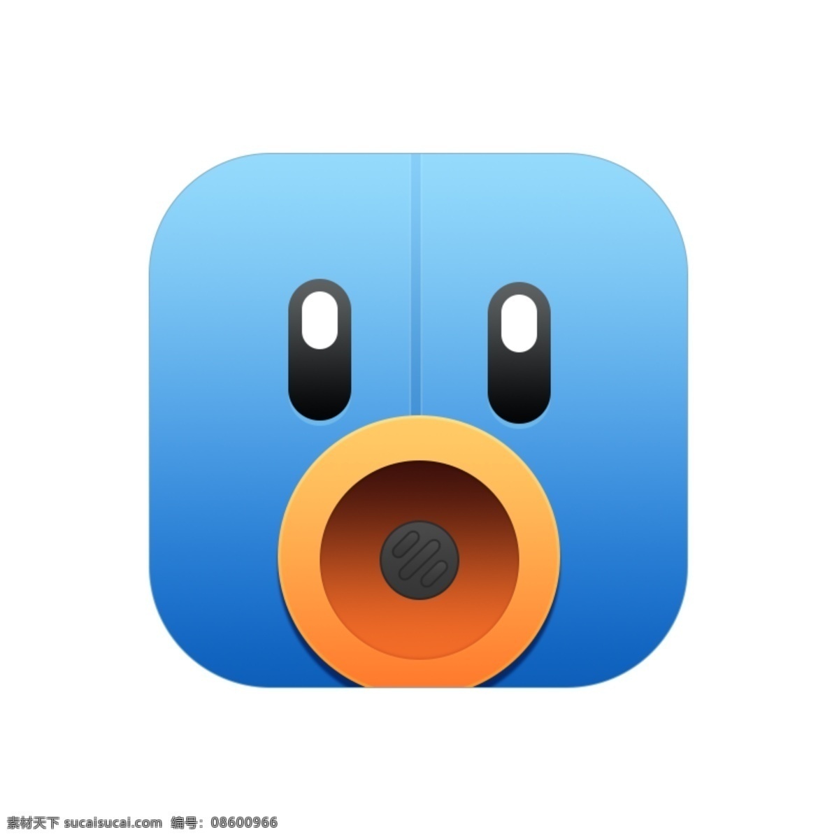 小鸟图标 icon 卡通人图标 卡通人