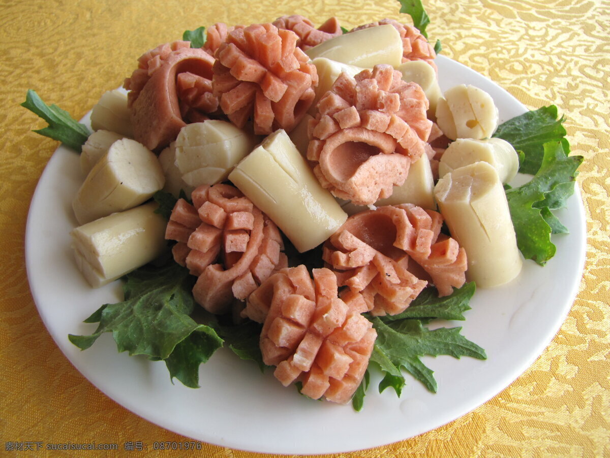 鱿鱼 花 餐饮美食 食物原料 鱿鱼花 虾棒 火锅配菜 psd源文件 餐饮素材
