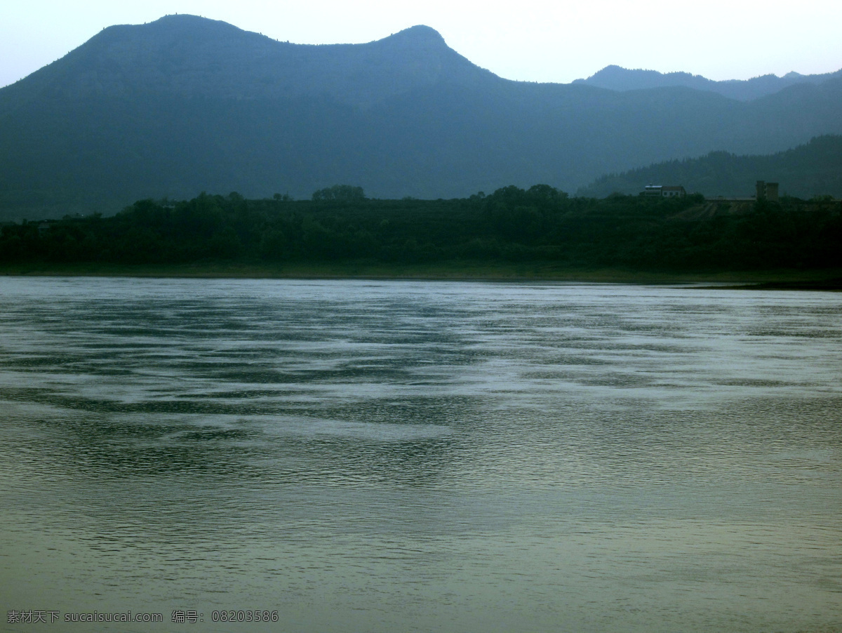 长江 江景 水岸 山水风景 自然景观