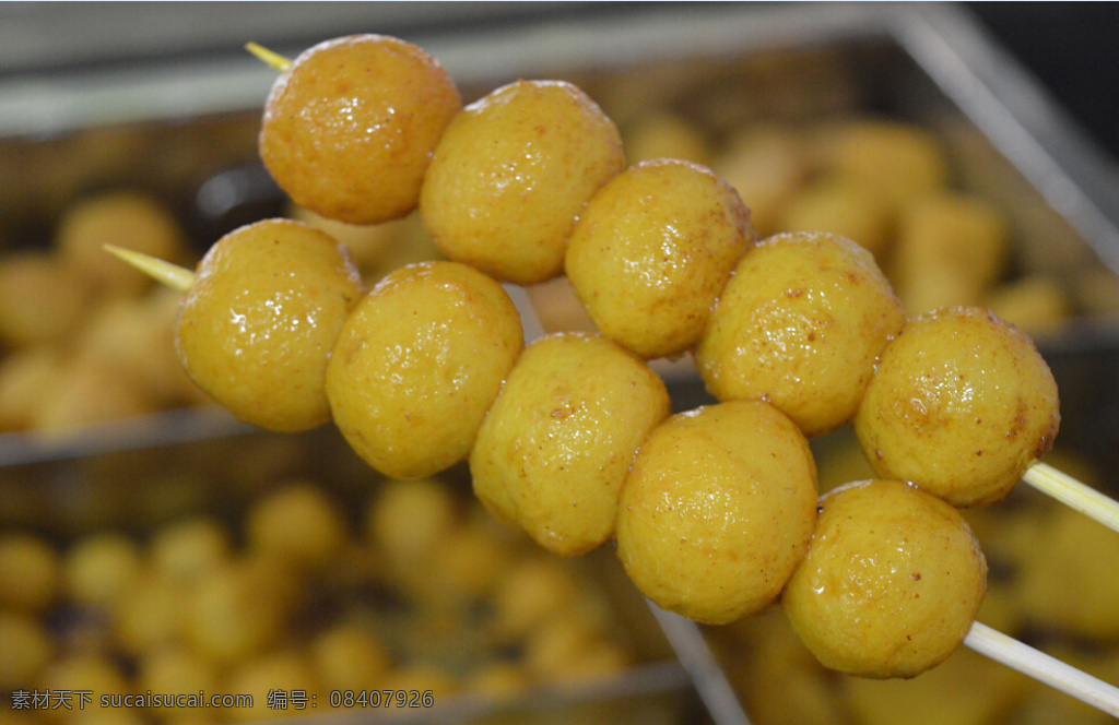 小食 牛杂 美味 棕色