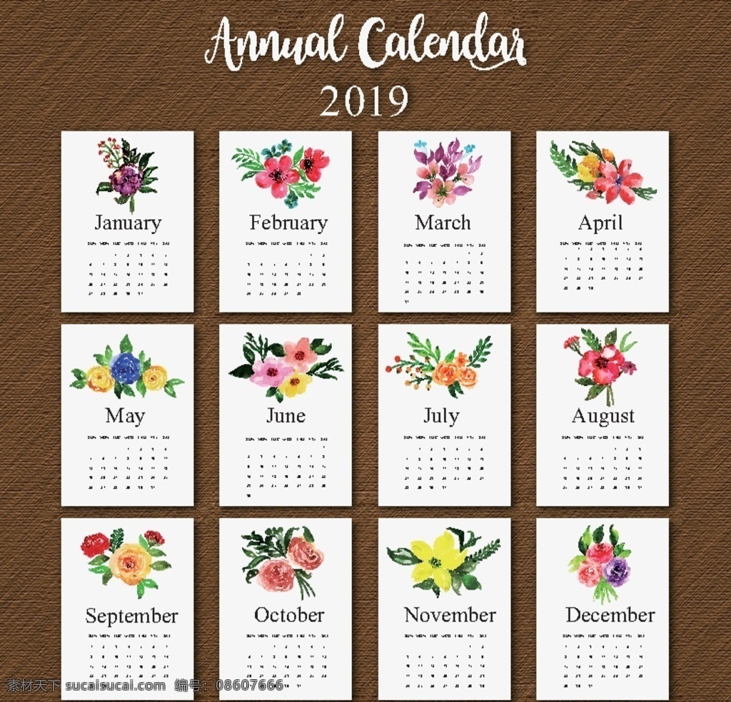 2019 年 日历 卡 浪漫唯美花藤 花朵花语 花卉花草 森系小清新 水彩玫瑰 花语 花艺 浪漫 高雅 优雅 优美 花艺插花 鲜花 水彩花 水彩花卉 手绘花卉 挂历 台历 周历 欢乐中国年 和谐 幸福祥和 春节 婚礼花卉 婚礼花环 浪漫唯美 婚宴请柬 结婚请帖 婚礼邀请函 邀请卡 婚庆卡片 浪漫温馨 文艺风 淡雅 矢量图素材