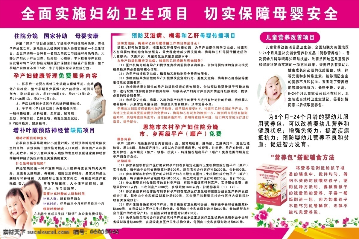 妇幼 展板 妇幼展板 卫生 宣传 展板模板 母婴喂养 其他展板设计