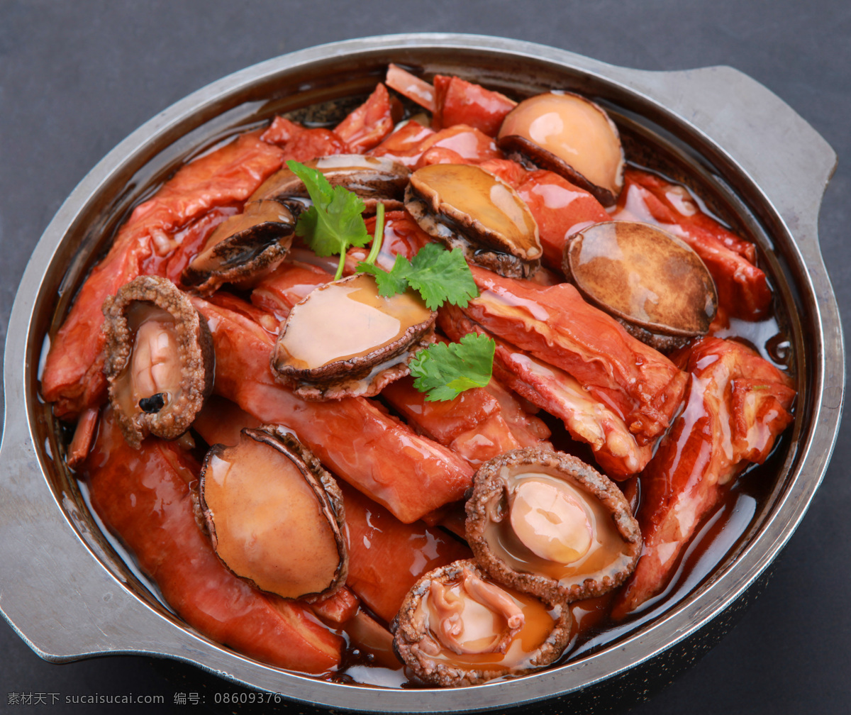 鲍鱼排骨 肉类 海鲜 营养 美食 餐饮美食 传统美食