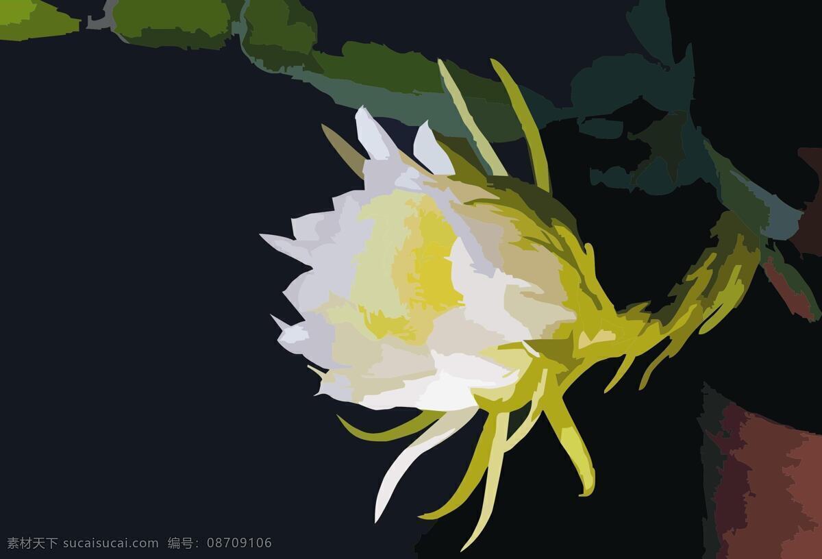 花朵 插画 动漫 动漫动画 花朵插画 贴图 设计素材 模板下载 海报 其他海报设计