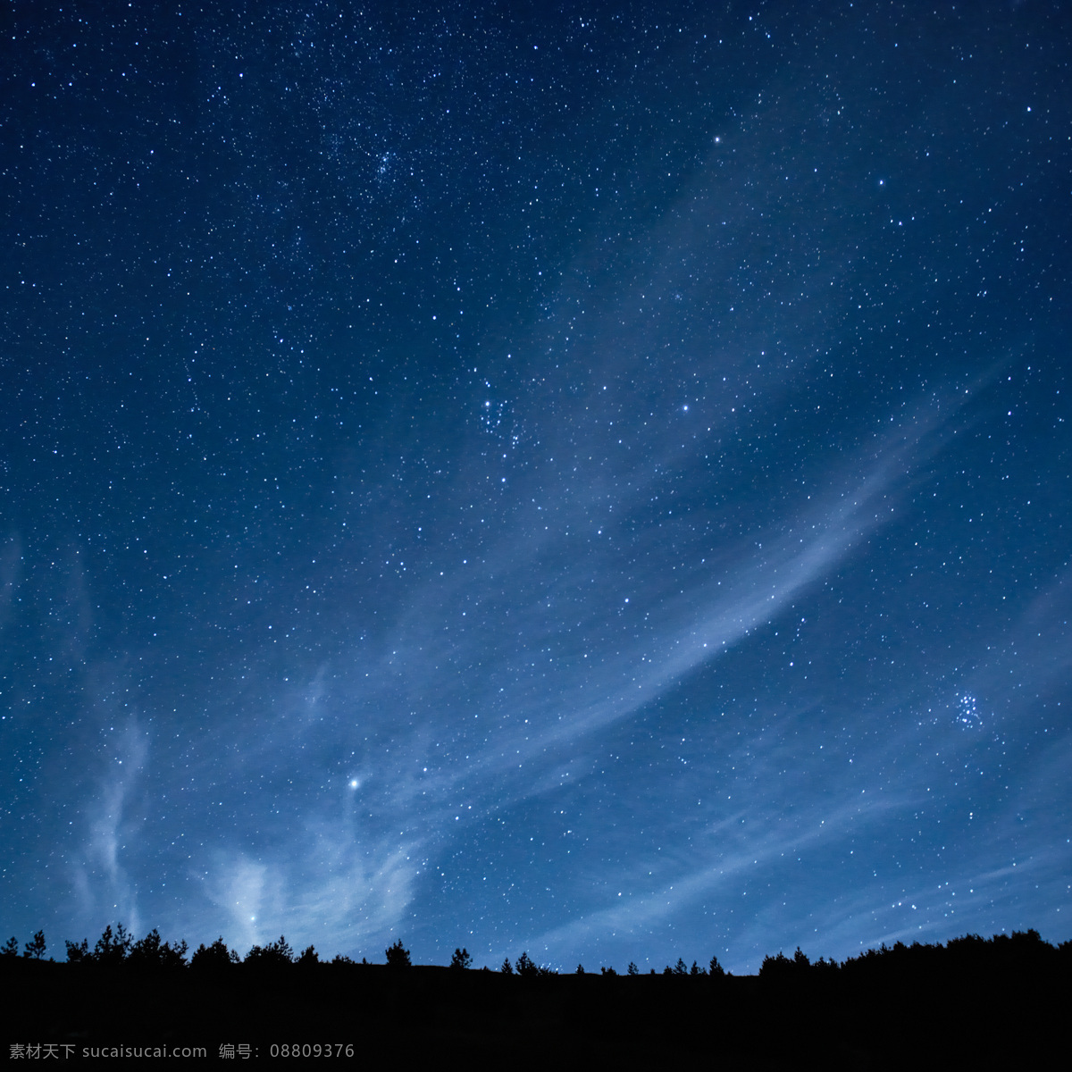 星空 黑夜 夜晚 月光 神秘 梦幻 仙境 天空 自然景观 自然风景