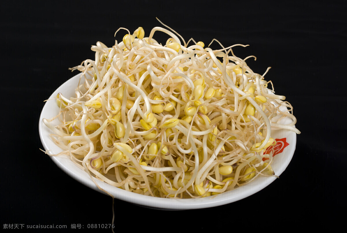 泉水豆芽 火锅 豆芽 黄豆芽 豆芽菜 蔬菜 青菜 生物世界 菜品 大全 餐饮美食 食物原料