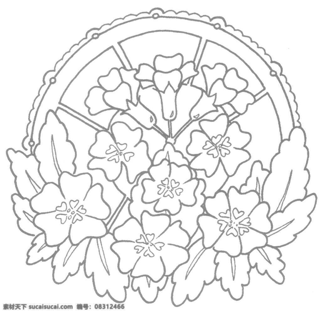 花纹 底纹 插画 底纹边框 黑白 花边花纹 花纹底纹 手绘 设计素材 模板下载 矢量图 花纹花边