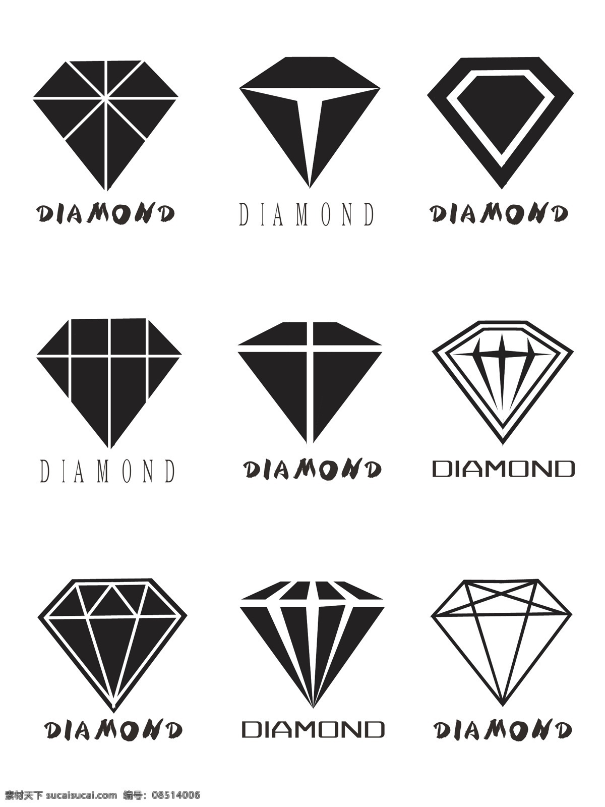 矢量 钻石 图标 文件 手绘钻石 女性用品 高档物品 矢量图片 标志图标 其他图标