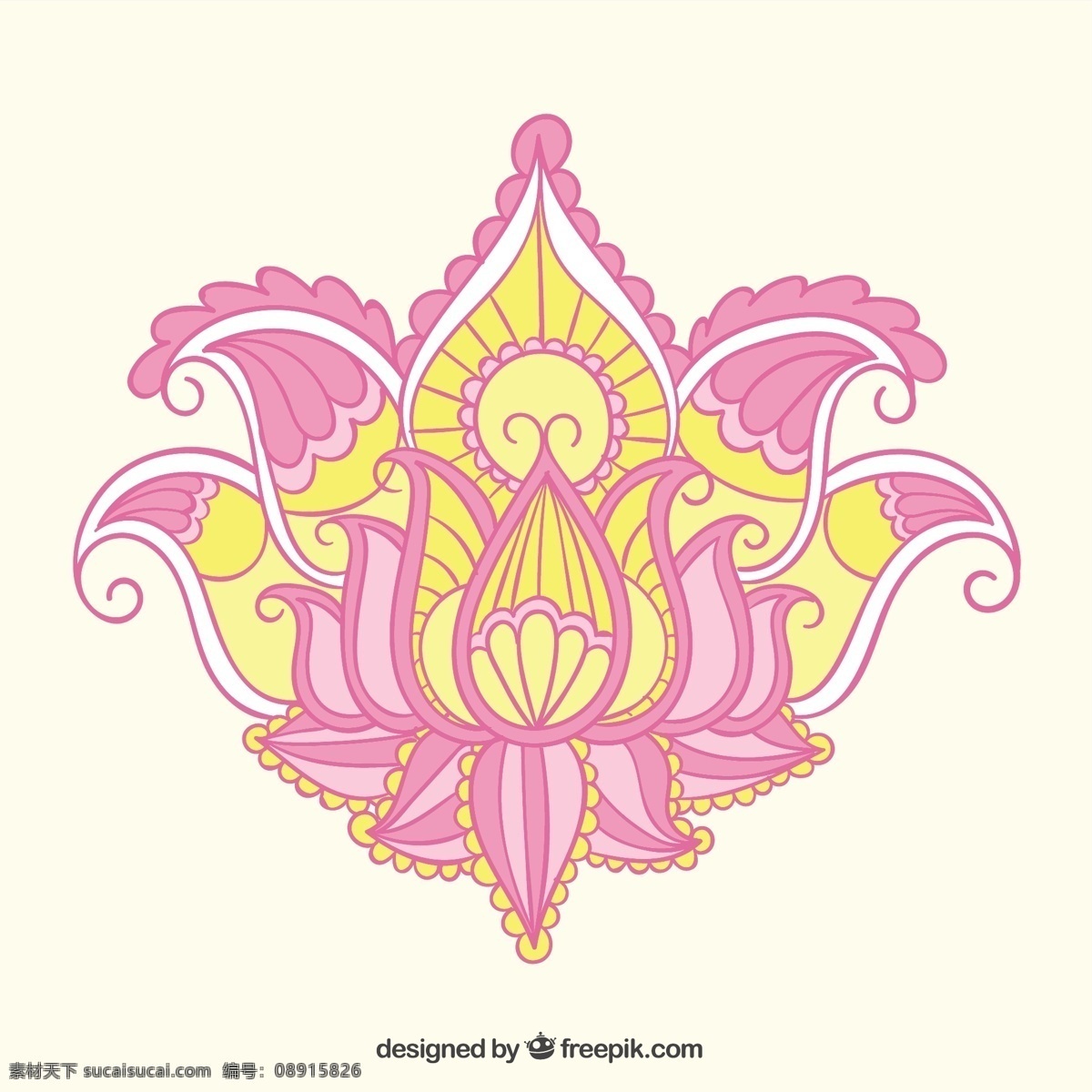 花卉装饰品 花卉 抽象 饰品 阿拉伯语 多彩 伊斯兰教 装饰 华丽 阿拉伯 有色 印度教