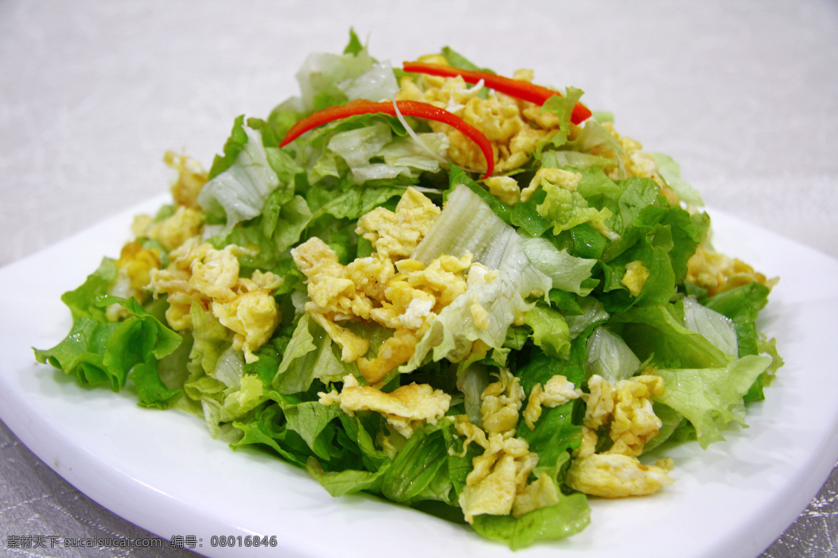 蛋花生菜 鸡蛋生菜 鸡蛋炒生菜 鸡蛋 生菜 蛋花 精品菜图 餐饮美食 传统美食