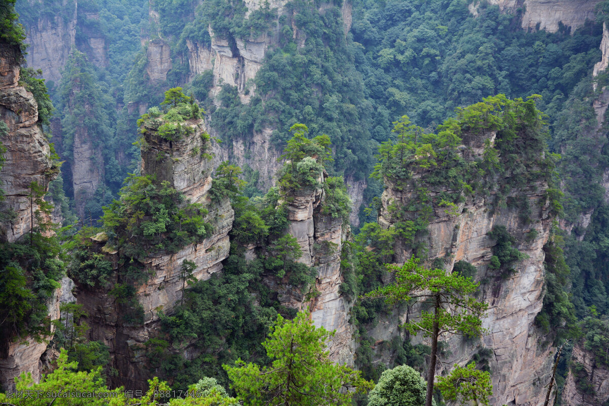 湖南 张家界 武陵源 风景