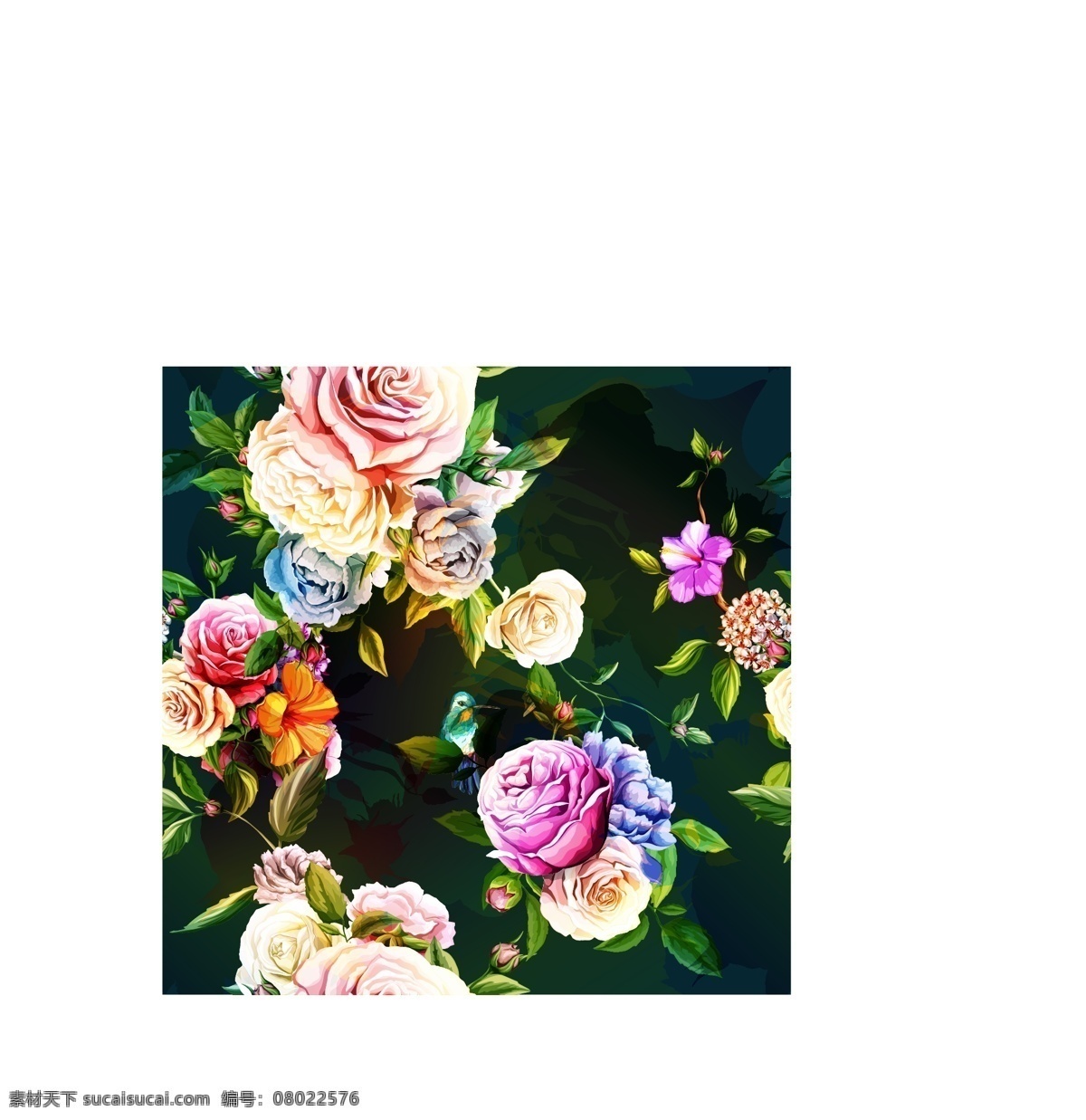时尚 艺术 唯美 玫瑰花 背景 底纹 花朵 植物