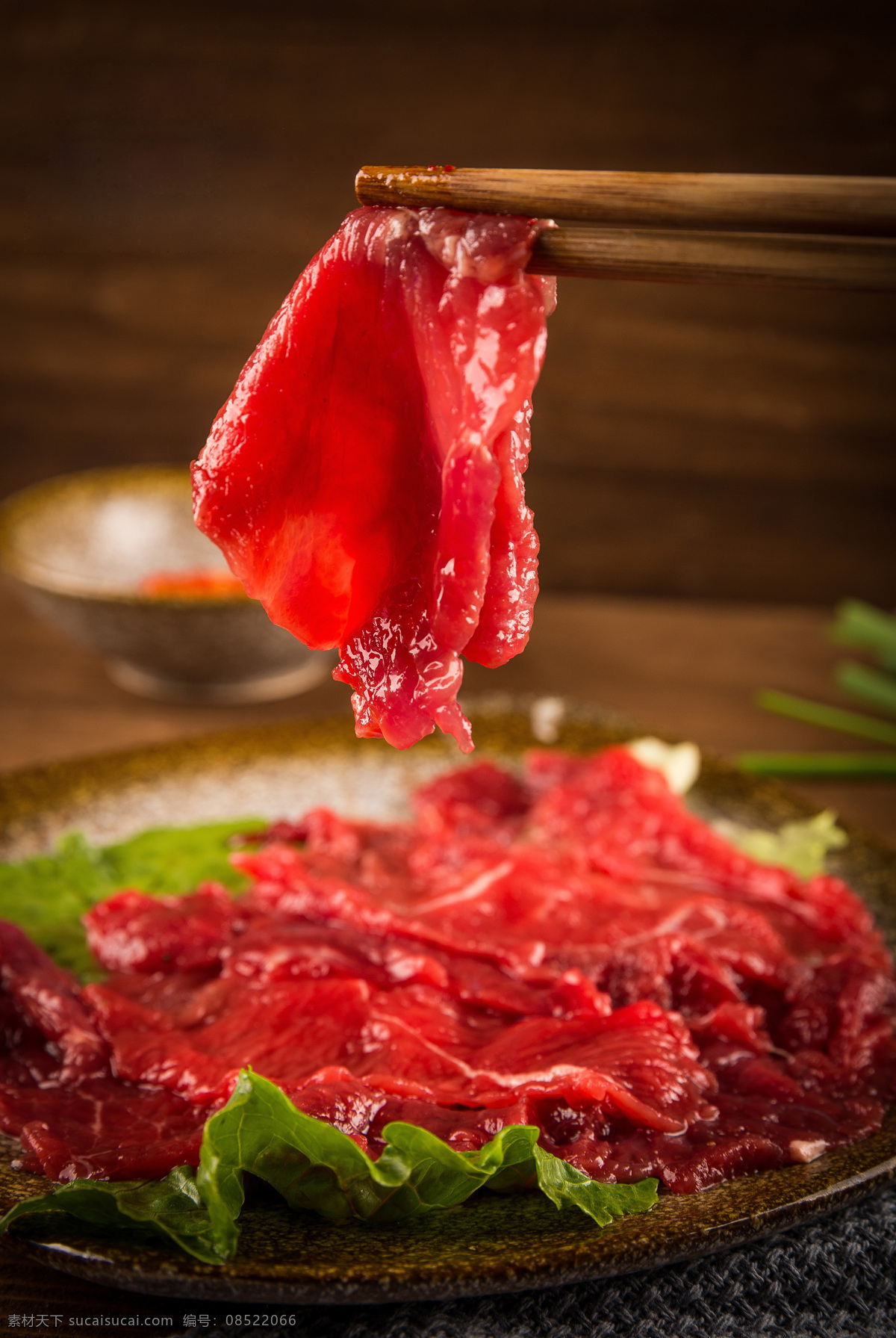 嫩牛肉 牛肉 火锅 重庆火锅 四川火锅 涮锅子 餐饮美食 食物原料