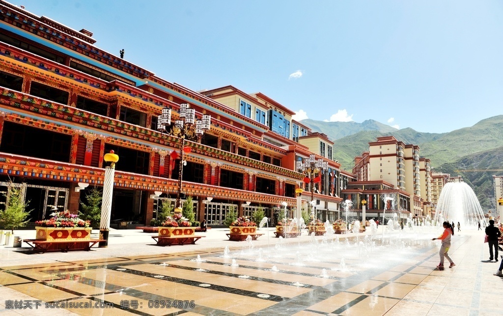 昌都 藏东 明珠 高原 城区 灯光秀 茶马 旅游摄影 国内旅游