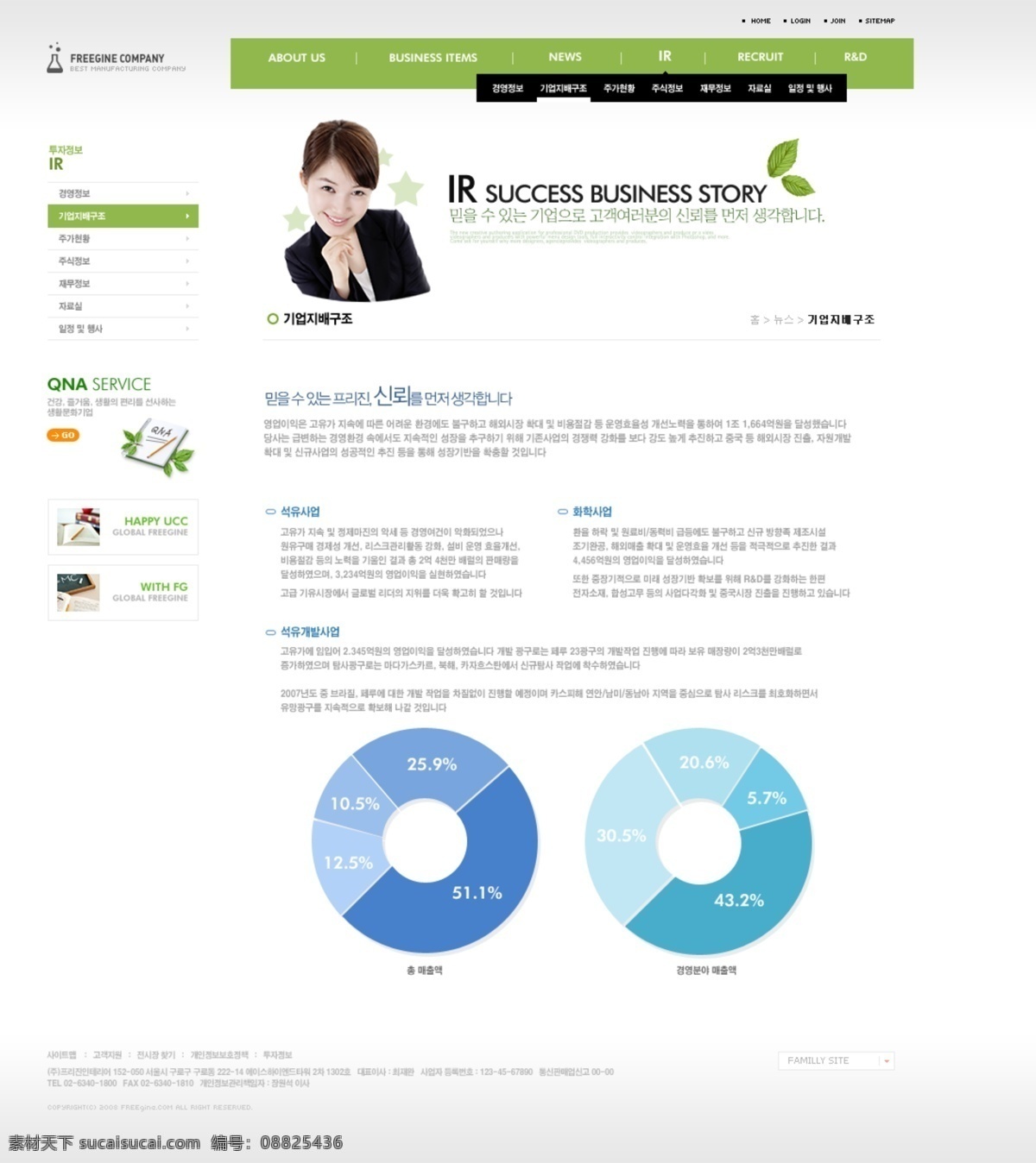 韩国模板 科技企业 绿色 女士 商务 网页模板 源文件 科技 企业 网页设计 模板下载 电子企业网站 精美导航 简约导航设计 白领人士 韩国 分层
