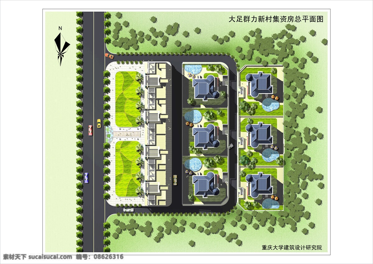 多层 房屋 cad 施工图 多层新农村 自建房屋 cad素材 建筑图纸