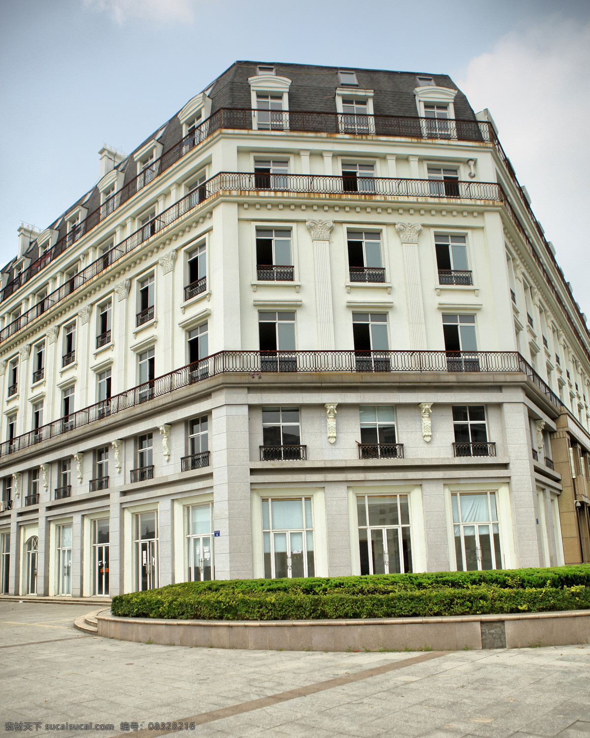 欧式 建筑 欧式建筑 建筑景观 自然景观 白色