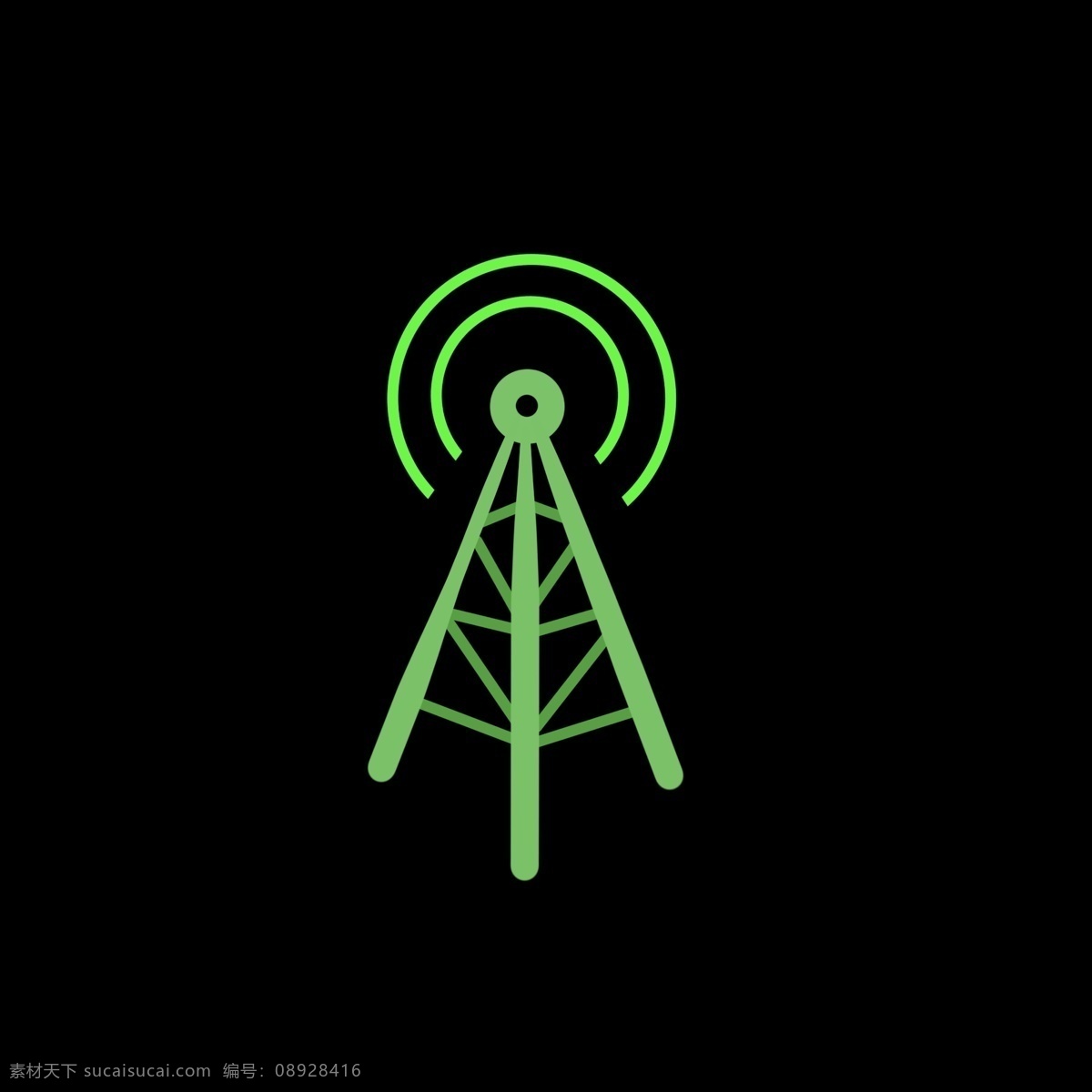 绿色 高压线 信号 标志 绿 强度 符号 网络 几何图形 卡通 简单 简约 简洁 ppt可用