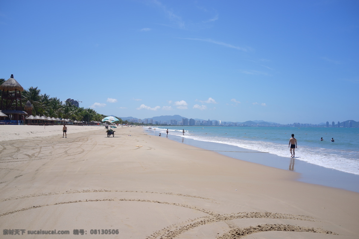 三亚 海滩 美景 大海 国内旅游 旅游摄影 三亚海滩美景 三亚湾 psd源文件