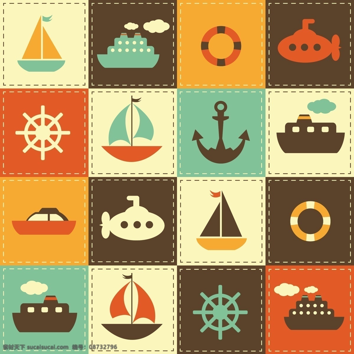 航海图标 航海 舵 抛锚 掌舵 船 航行 帆船 矢量 图标 标志 标签 logo 小图标 标识标志图标