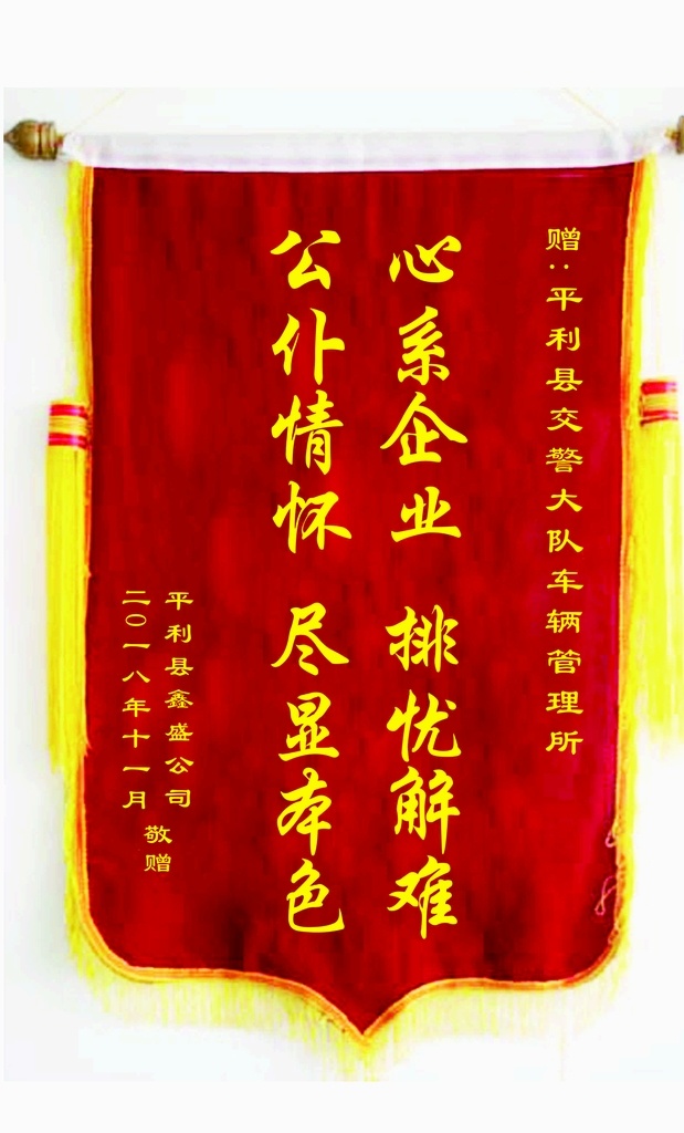 锦旗 大红色 模板 烫金字 红色 1米 分层