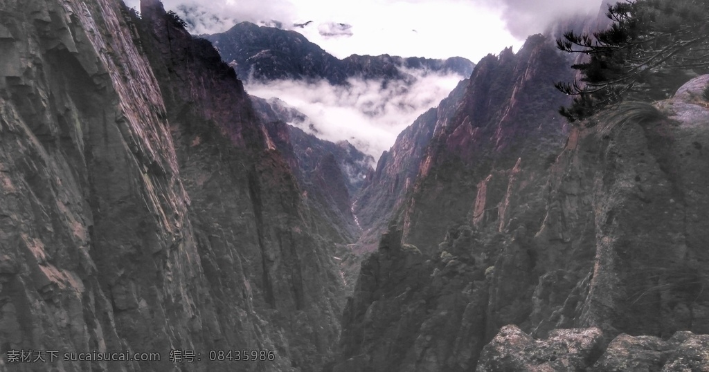 黄山美景 安徽黄山 山水美景 山峰 山岭 旅游胜地 旅游景区 风景名胜 自然景观 山水风景