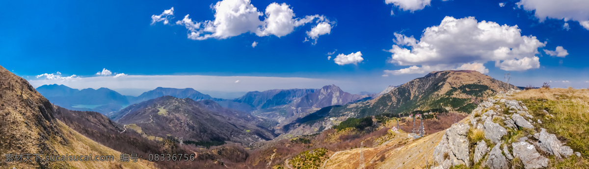 群山全景图 全景 全景图片 宽视野 大自然 风景区 大海 高山 群山 著名景点 国外旅游 航拍 图片拼接 壮观 风景 天空 白云 蓝天 日落 高清图片 大自然景观 旅游摄影 自然风景
