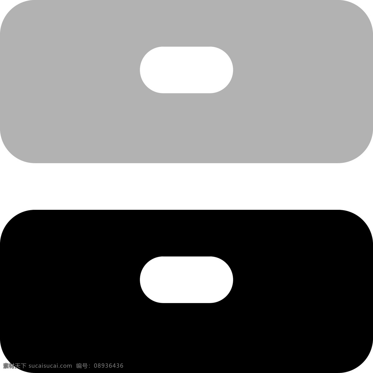 黑 灰色 卡通 抽屉 箱子 图标 名片 通用图标 创意图标 网站图标 抽屉箱子 免扣图 创意符号