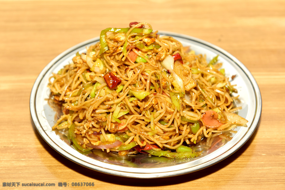 炒细面 炒面 细面 简餐 陕北小吃 餐饮美食 传统美食