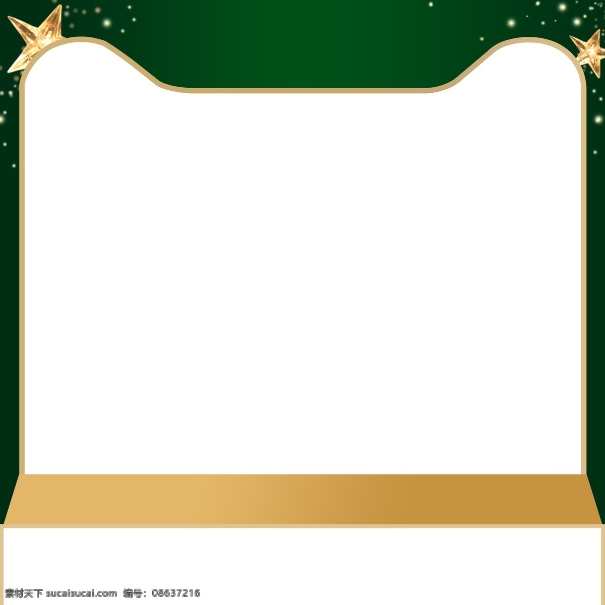 简约 圣诞 主 图 背景 白色 猫头框 绿色背景 圣诞背景 主图背景 背景素材 直通车
