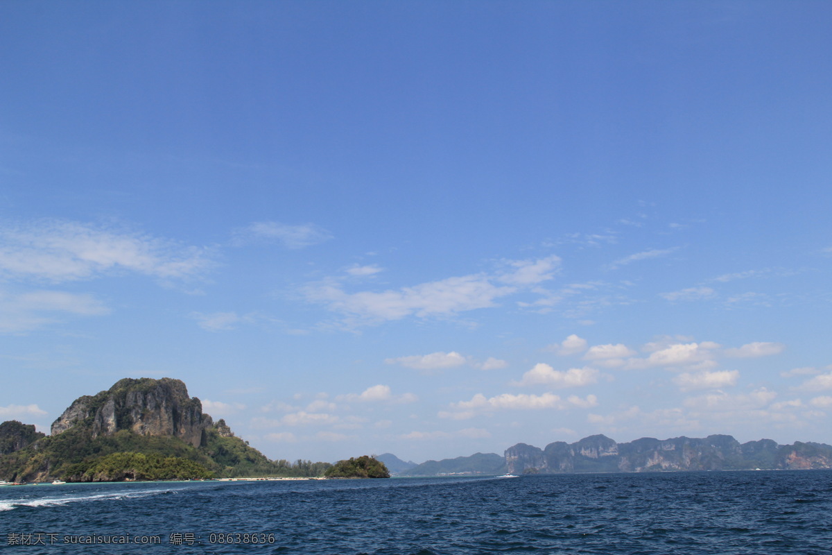 甲米 岛 风光图片 碧海 蓝天 自然风景 自然景观 甲米岛风光 甲米海滩 泰国 风光 旅游风景摄影 psd源文件