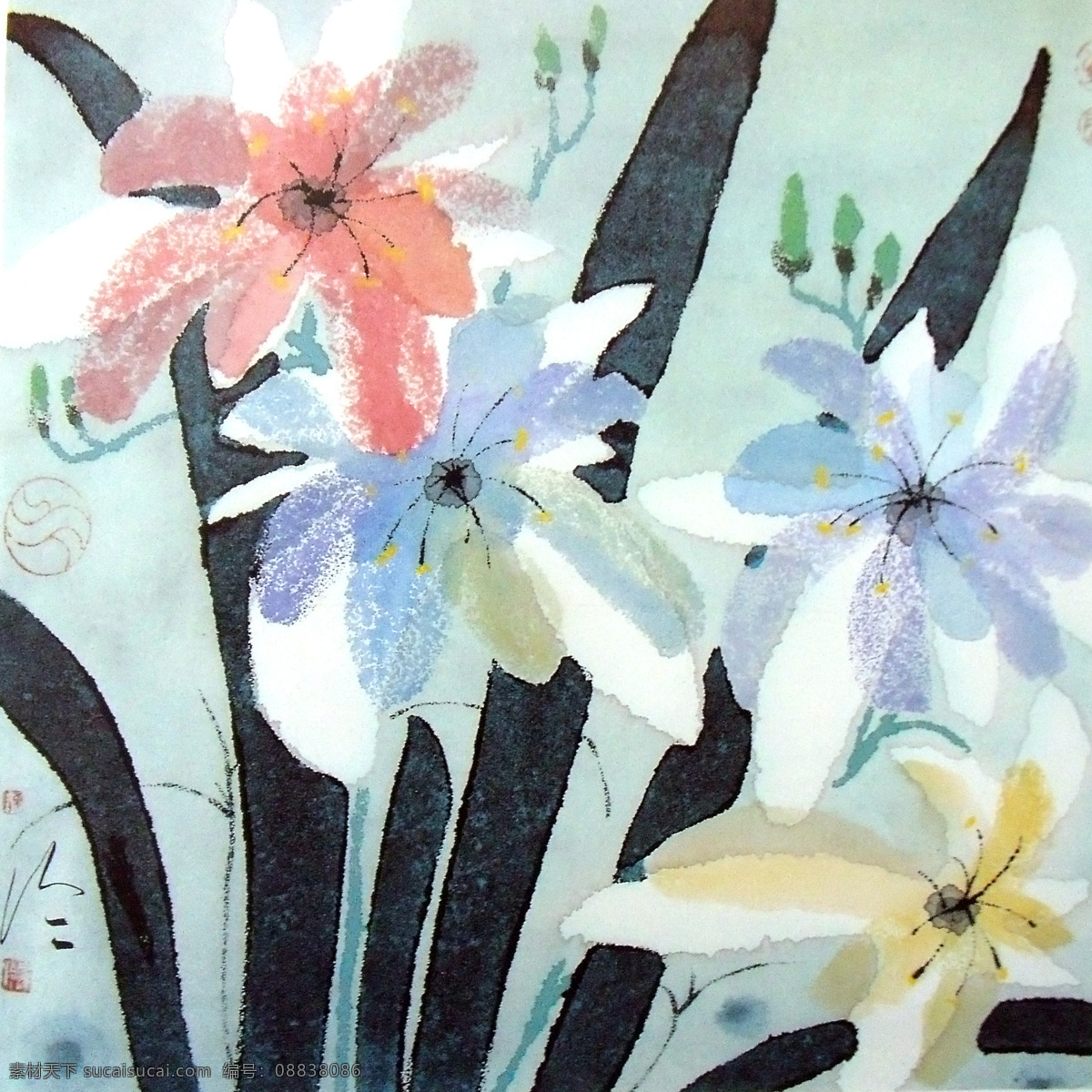 名画 国画 水墨画 中国画 中国艺术 绘画艺术 装饰画 中堂画 书画 文化艺术 书画文字