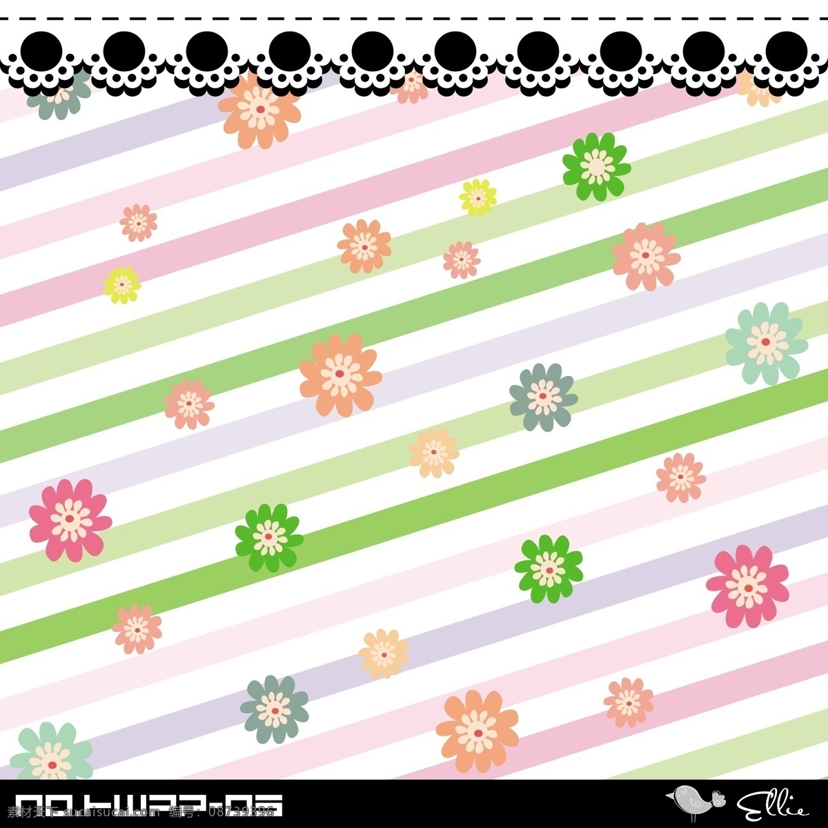 矢量花纹平铺 矢量 花纹 花边 平铺 图案 背景 底纹 矢量花纹 花纹花边 底纹边框
