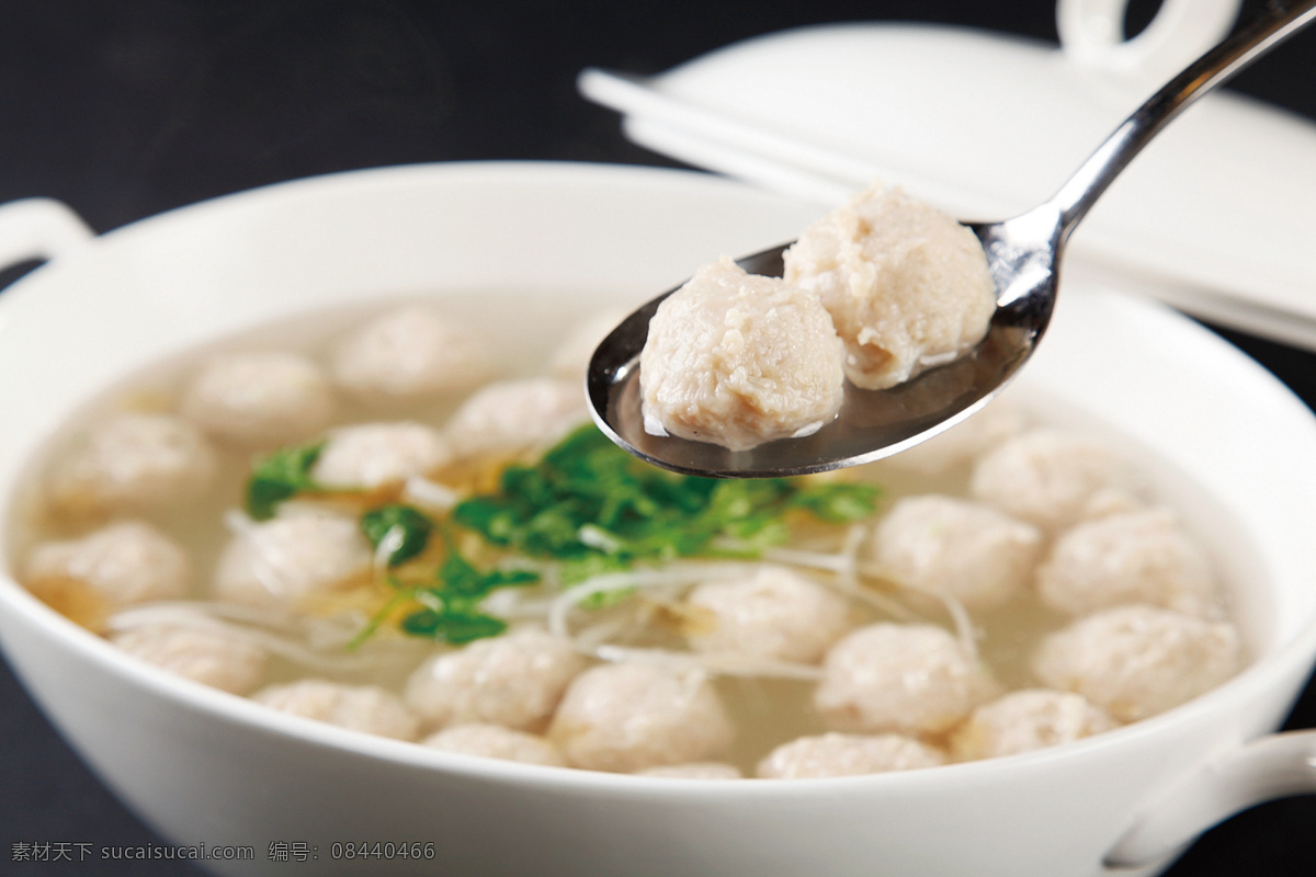 生汆丸子 美食 传统美食 餐饮美食 高清菜谱用图
