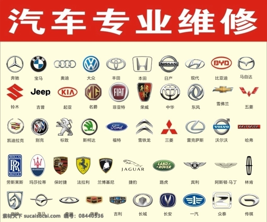 汽车 logo 大全 汽车logo 汽车标志 汽车标志大全 各种 各种汽车标志