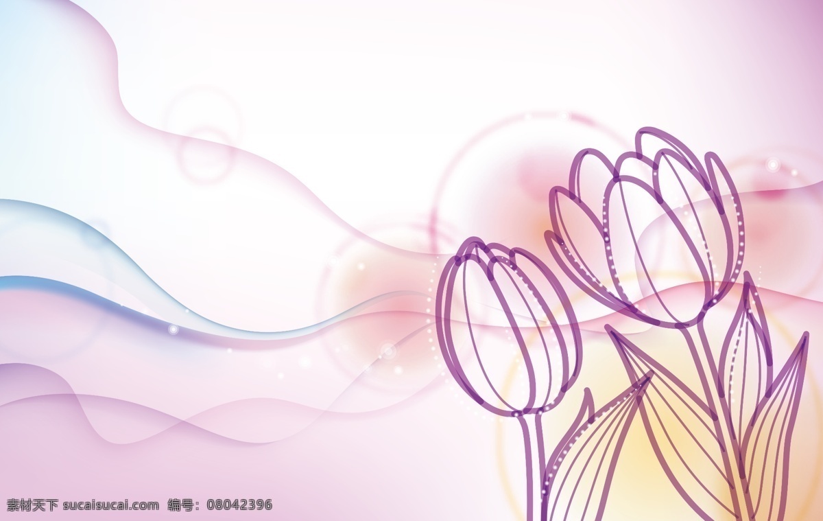 底纹边框 花朵移门 花朵 移门 模板下载 流线 梦幻 色彩斑斓 线条 设计素材 移门图 移门图库 花之梦乡 紫色 郁金香 圆点 圆圈 移门画册 移门图案