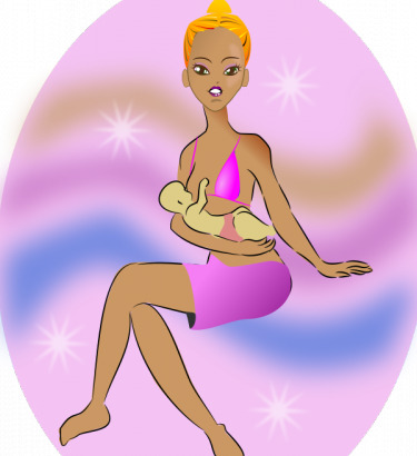 矢量图 婴儿 女人 剪纸艺术 母乳 母乳喂养 艺术 欺凌 剪辑 矢量人物