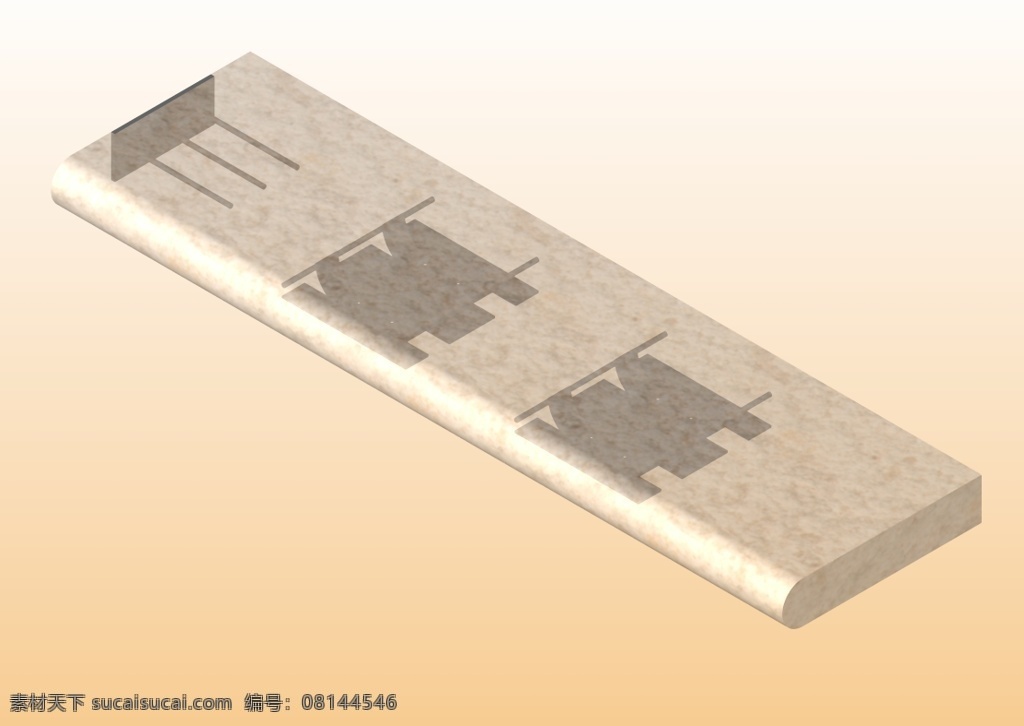 焊接 步 12x44x250 开放 商 建筑 3d模型素材 建筑模型