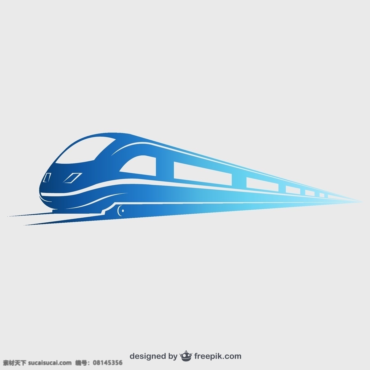 蓝色 动车 标志 矢量 图标 交通 火车 车辆 列车 插画 背景 海报 画册 生活百科 现代科技 交通工具