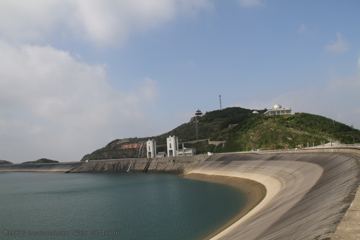 天荒坪风景 天荒坪 浙江安吉 蓄能电站 江南天池 山峦 蓝天 白云 水库 水面 自然风景 旅游摄影