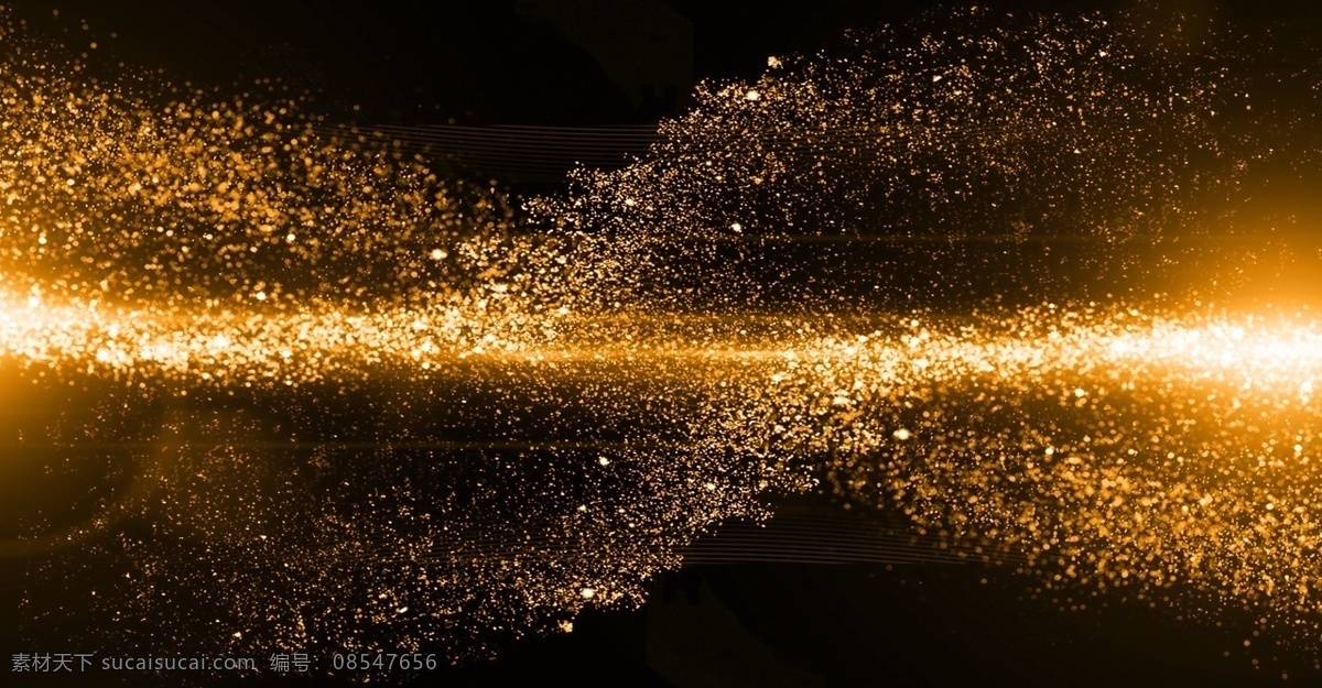 金色 粒子 科技 背景 发光 金色粒子 粒子特效 粒子光效 粒子背景 星空 点线 黑色