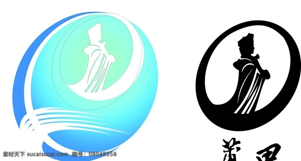 妈祖头 矢量