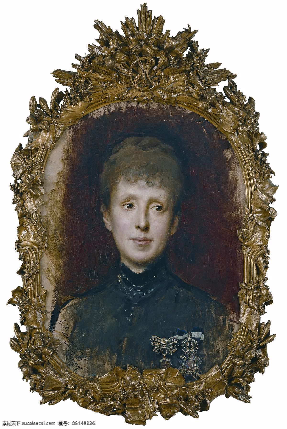 绘画书法 文化艺术 油画 西班牙 王后 设计素材 模板下载 西班牙王后 奥地利女大公 玛丽 娅 克里斯蒂娜 阿方索 十 二世 三生 母 胡安 卡罗斯 一世 曾祖母 19世纪油画