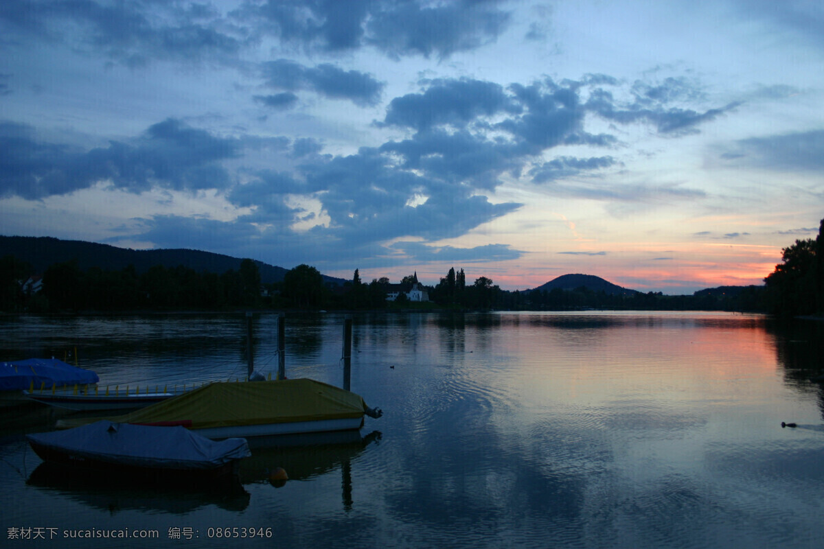 江 上 暮色 傍晚 风景 海景 江水 景色 美景 山水风景 江上暮色 自然景观 生活 旅游餐饮