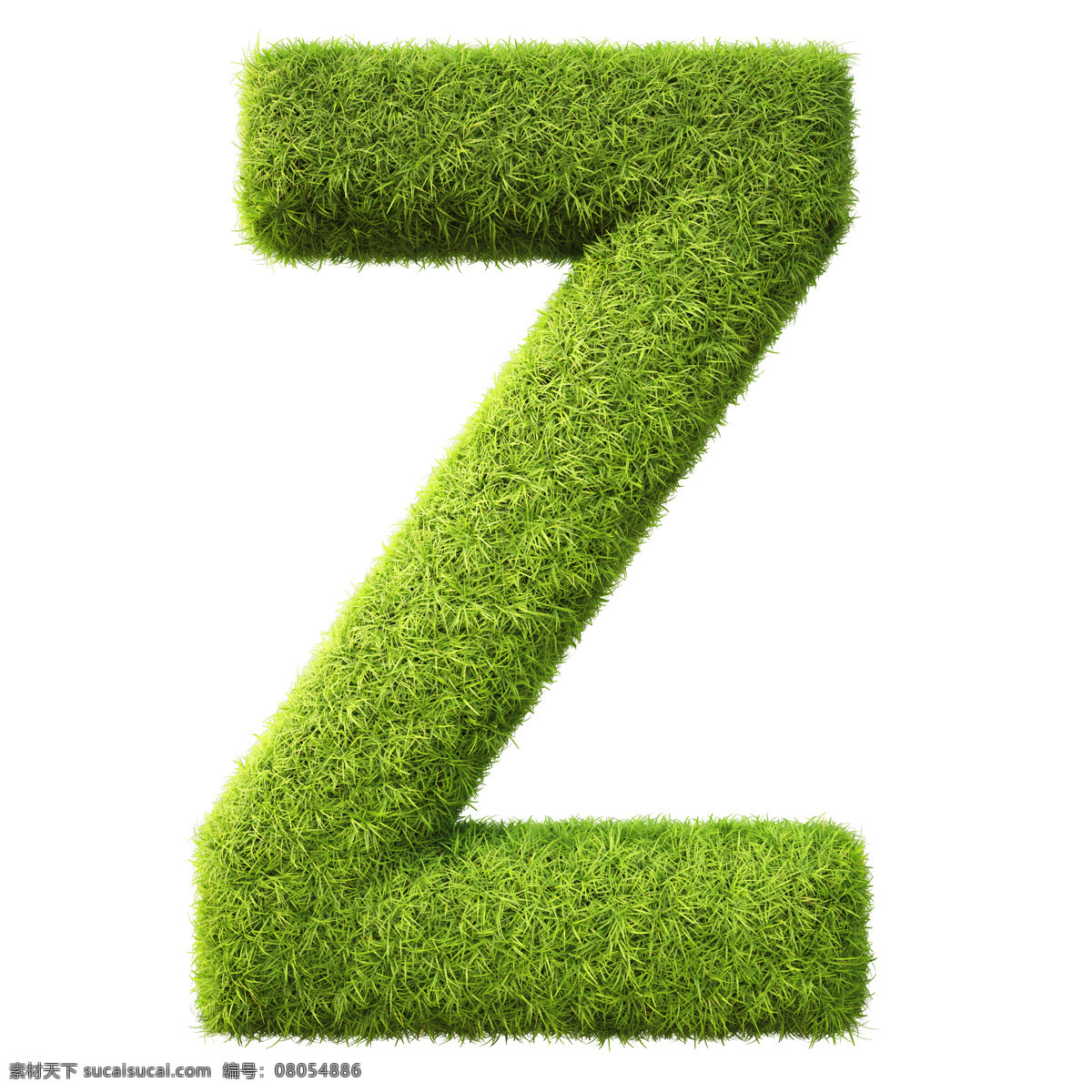时尚 手绘 装饰 字母 字母设计 绿 草 设计素材 草字 母模 板 绿草字母 3d立体字母 数字主题 矢量图 艺术字